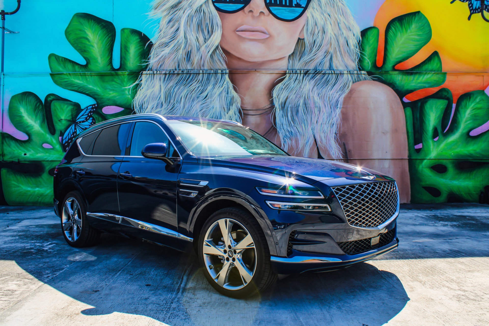 2021 Genesis GV80 For Rent in Miami American Luxury Auto Rental Stock