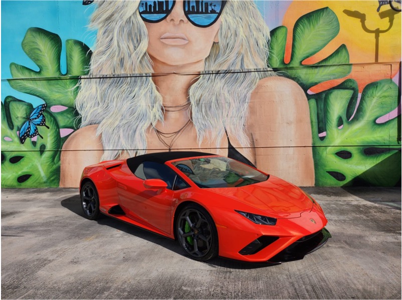 2020 Huracan For Rent in Miami American Luxury Auto